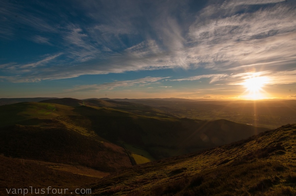 Moel Fenlli, Clwyedian Range, North Wales, UK