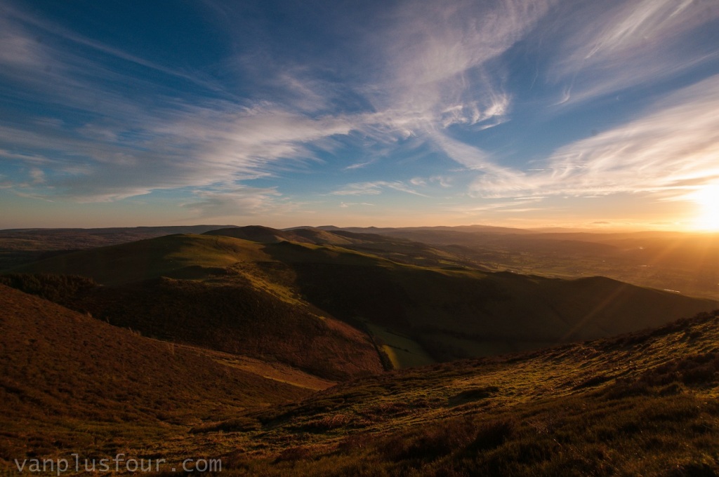 Moel Fenlli, Clwyedian Range, North Wales, UK